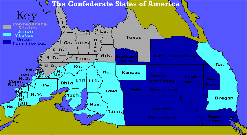 Confederate states