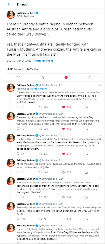 antifa attacked