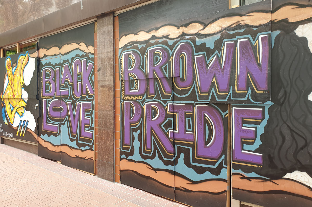 black and brown pride